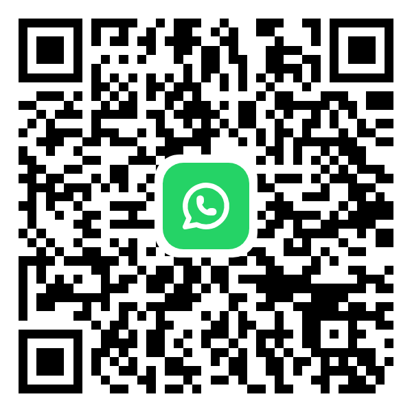 QR code do grupo de apoio da Chapa Veritatis no WhatsApp